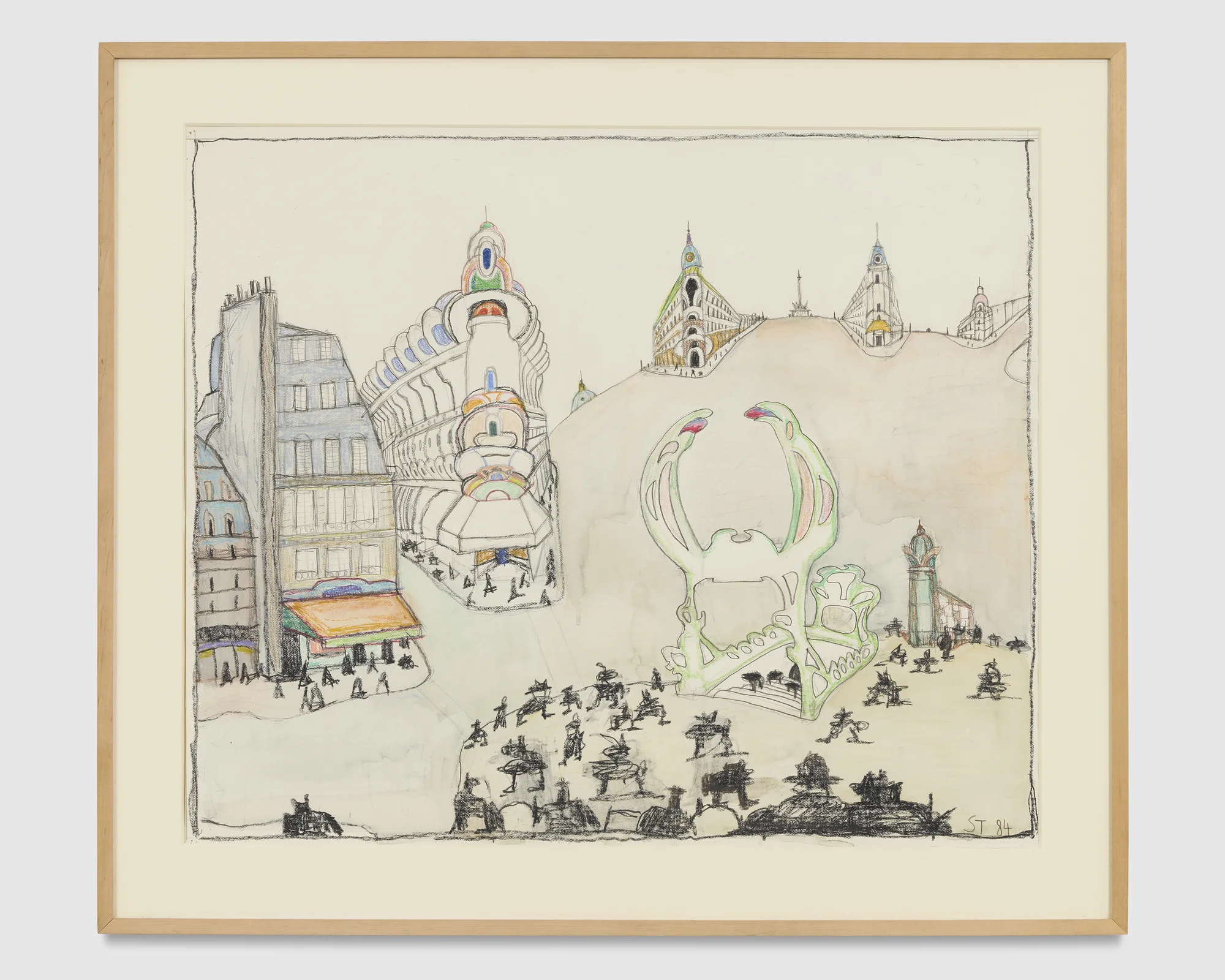 Paris by Saul Steinberg