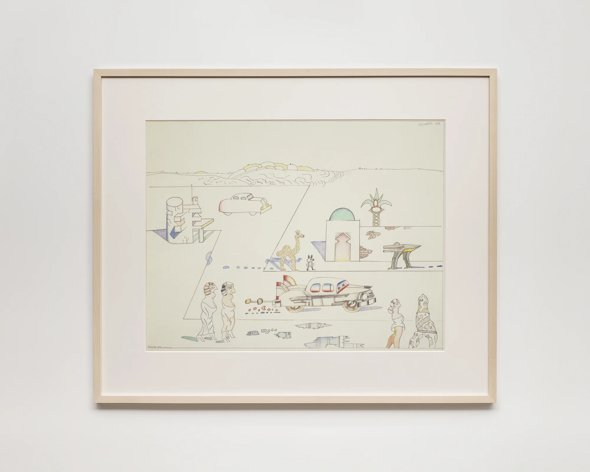 Cairo by Saul Steinberg