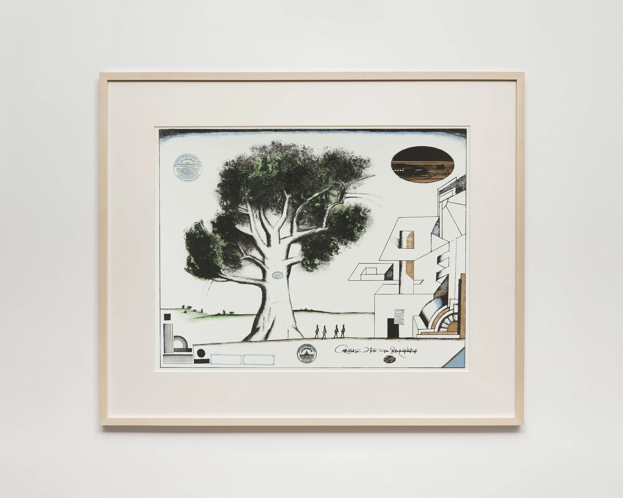 The Tree by Saul Steinberg