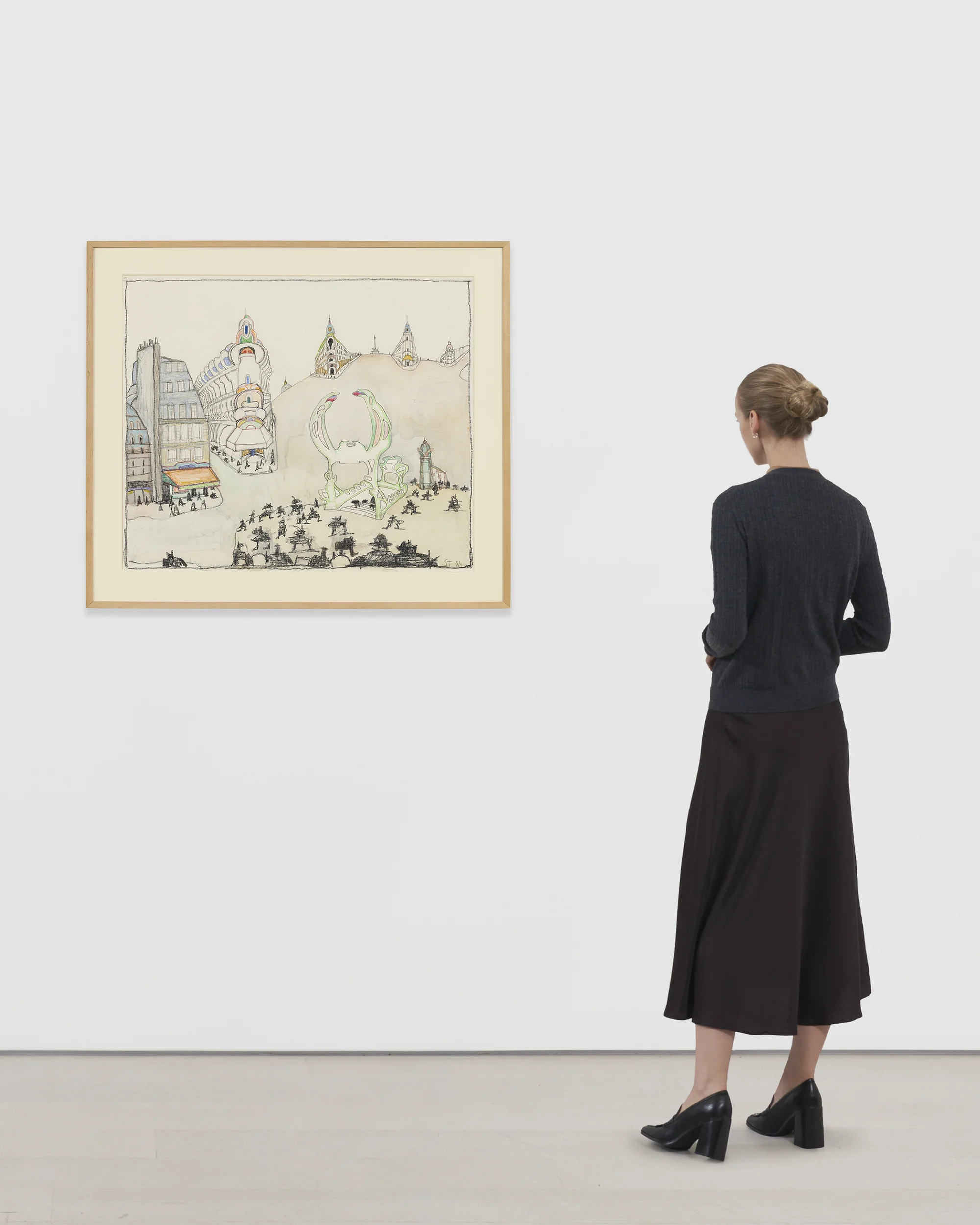 Paris by Saul Steinberg