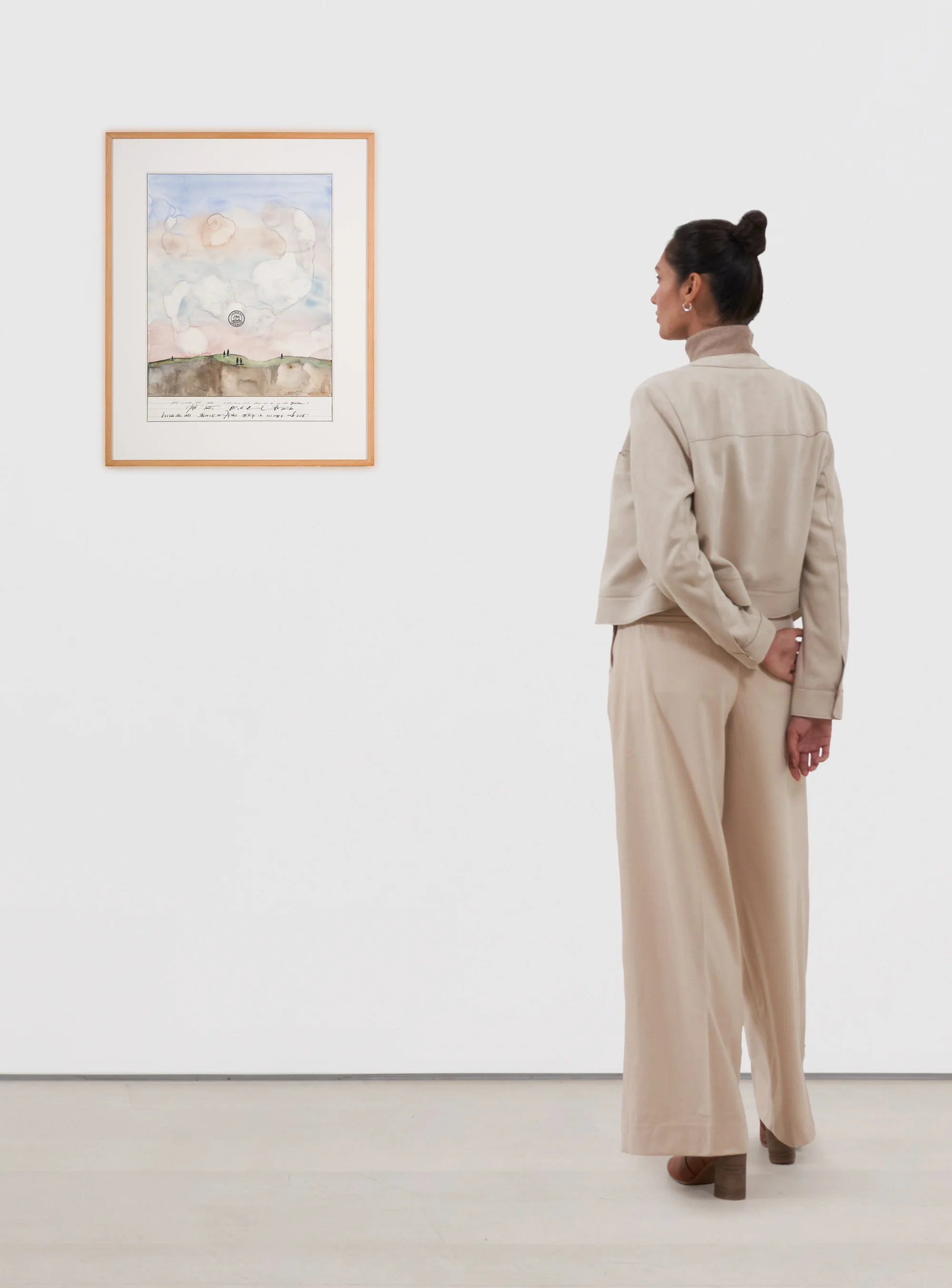 Mesa with Figures by Saul Steinberg