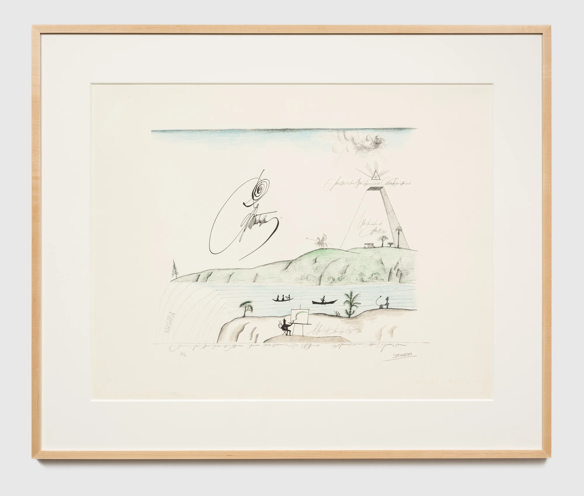 Niagara by Saul Steinberg