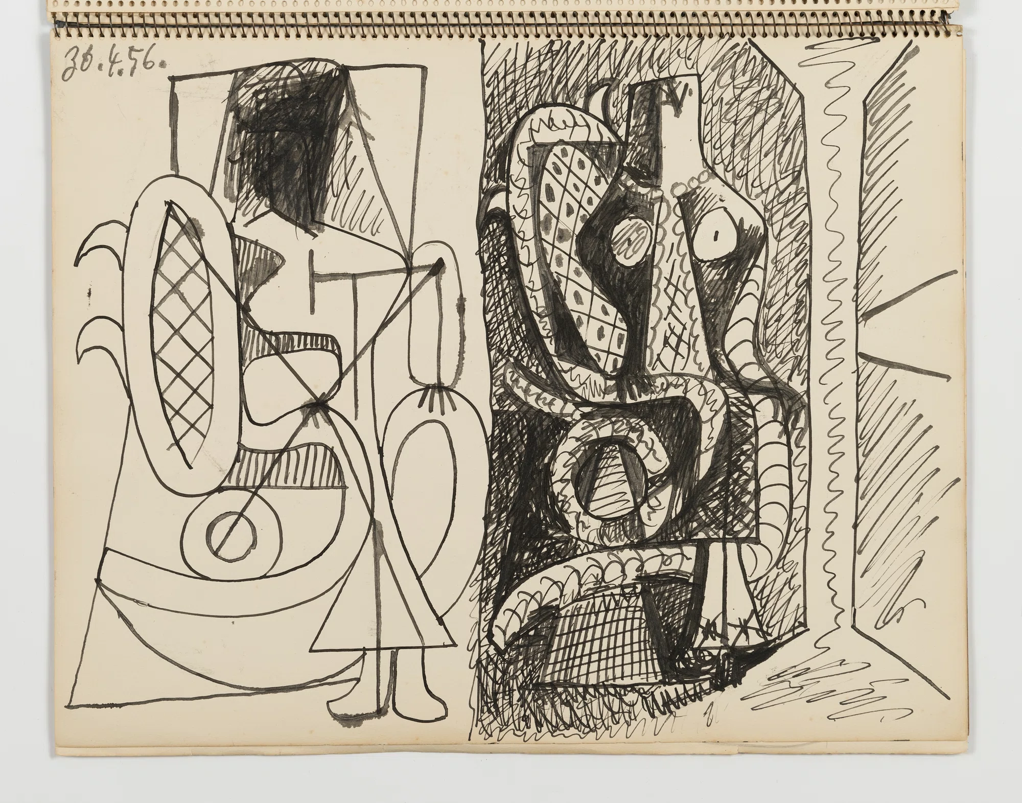 Announcing Picasso: 14 Sketchbooks, 1900-1959