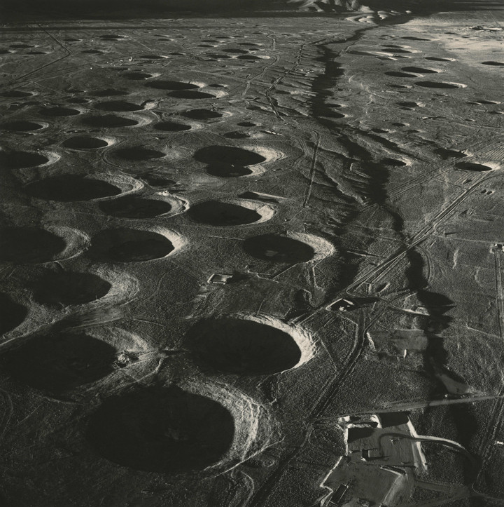 Emmet Gowin — Subsidence Craters, Northern End of Yucca Flat, Nevada Test Site,
