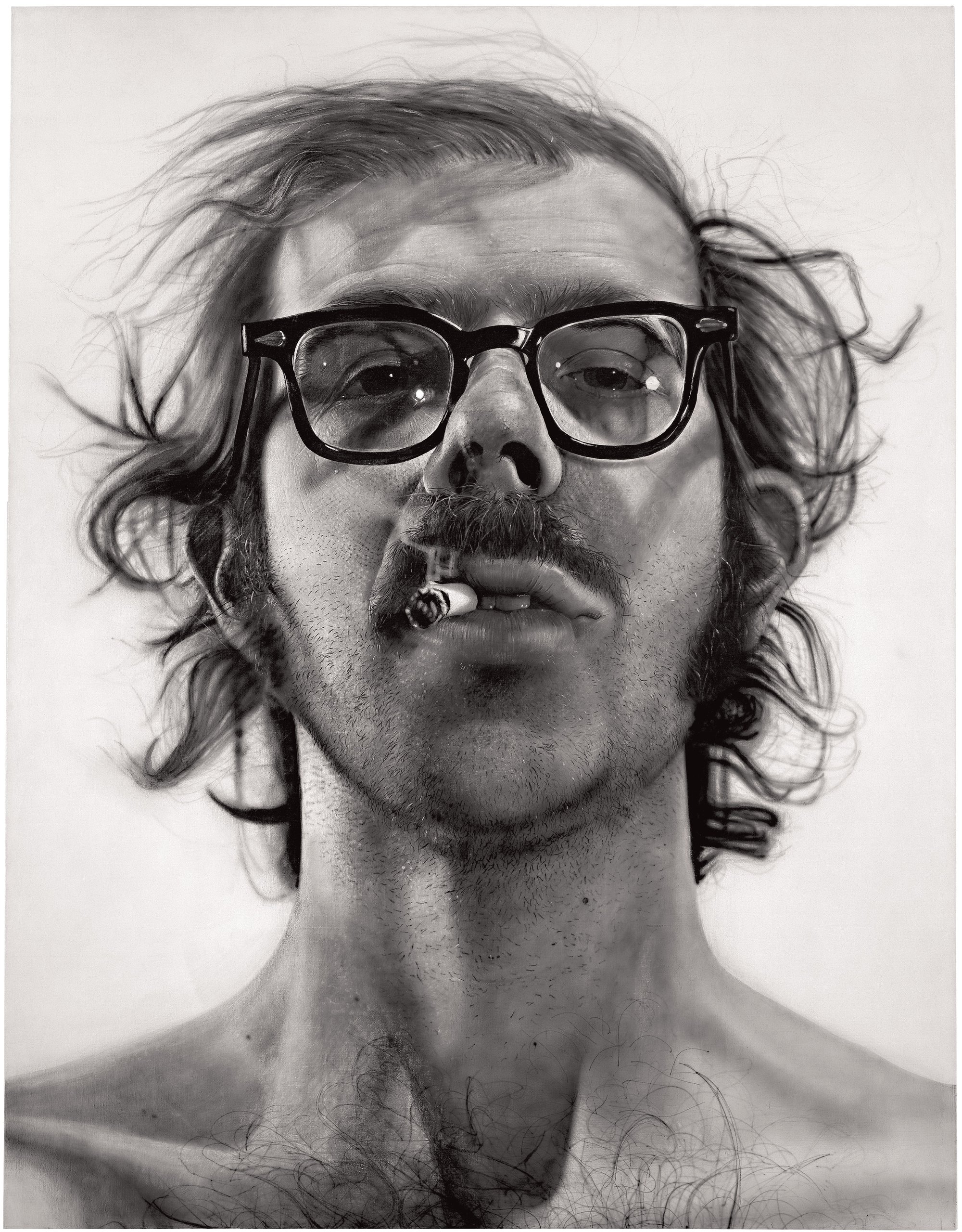 Self-portrait (tapestry), Chuck Close : Auction Prices & Indices: LiveArt