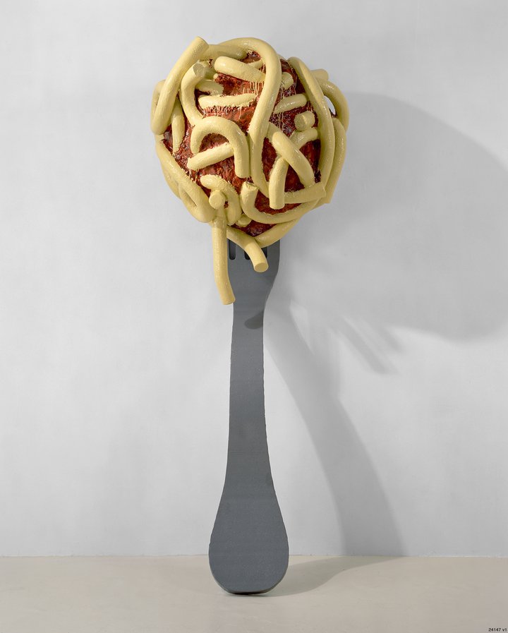 Oldenburg/van Bruggen — Leaning Fork with Meatball and Spaghetti II