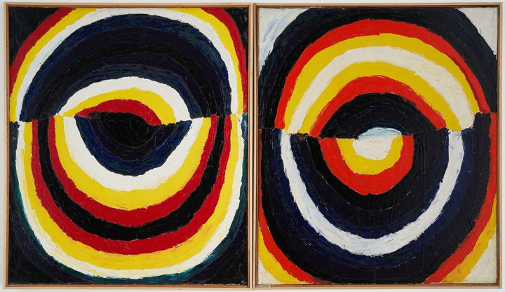 Alfred Jensen — Galaxy I and Galaxy II