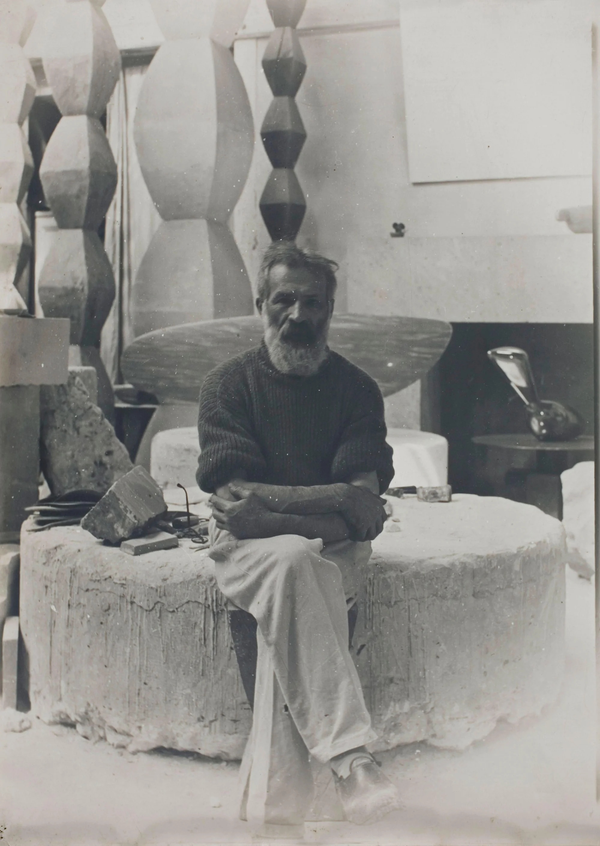 Portrait of Constantin Brancusi