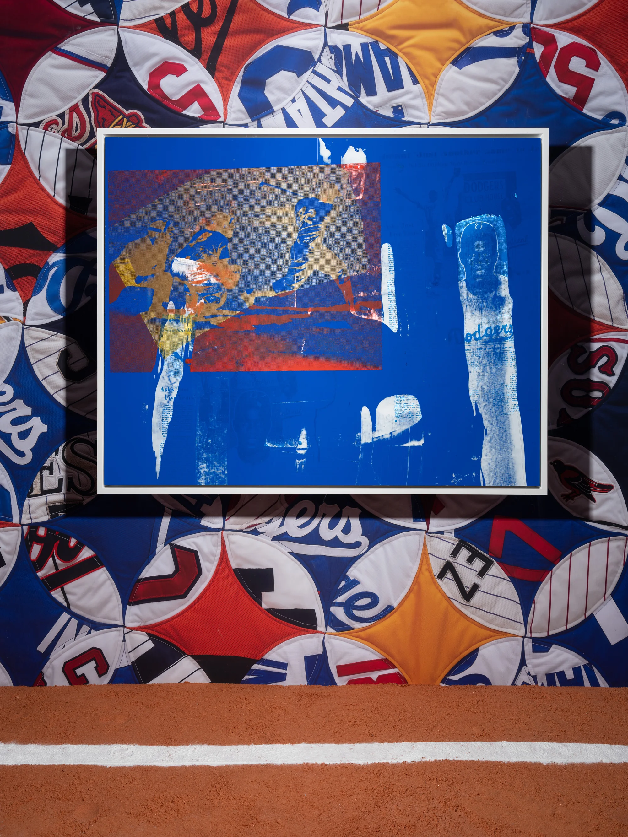 Installation view of Hank Willis Thomas at Rockefeller Center