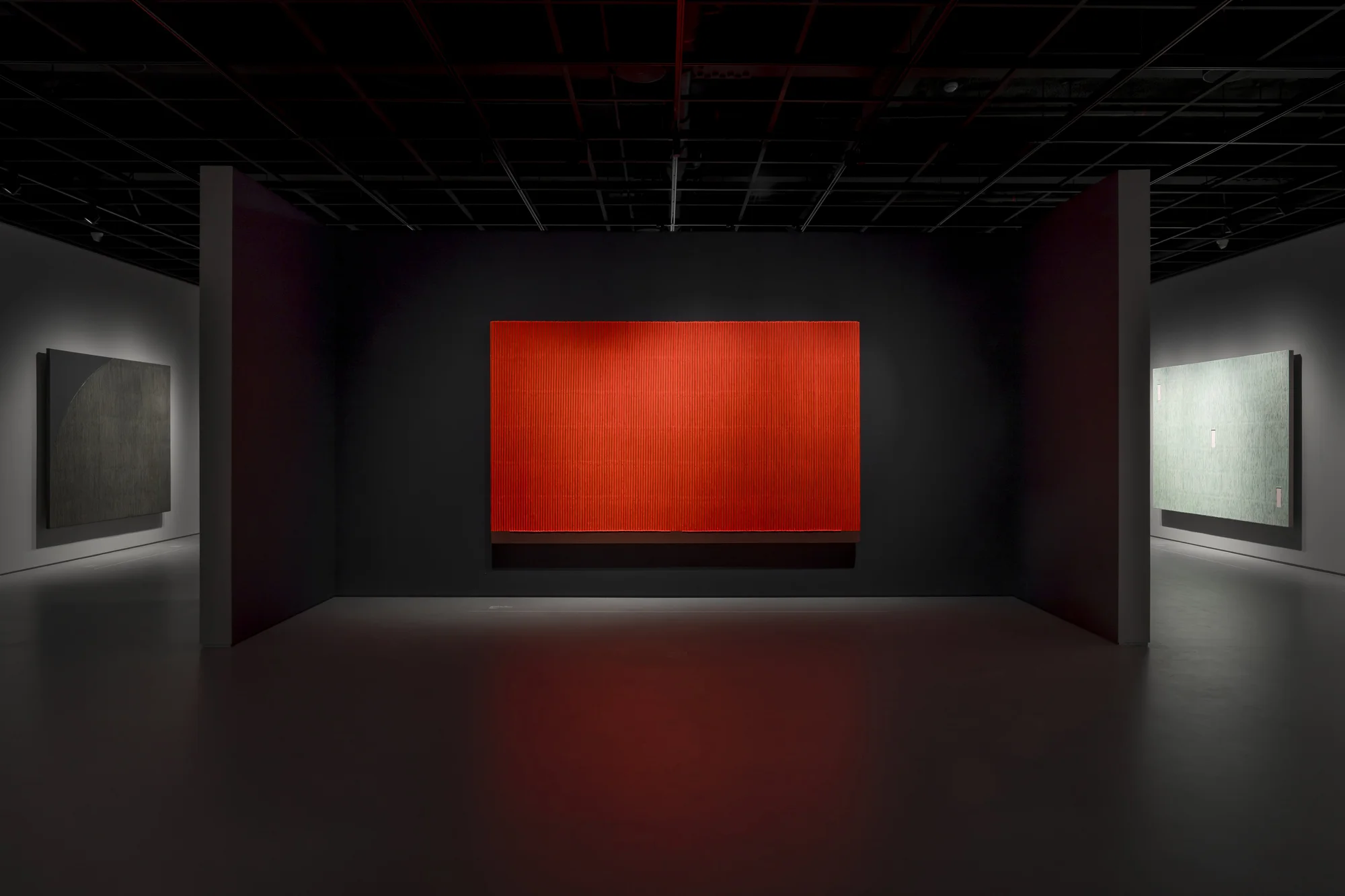 Installation view of Park Seo-Bo & Huong Dodinh: Emptiness Fullness at the Park Seo-Bo Museum
