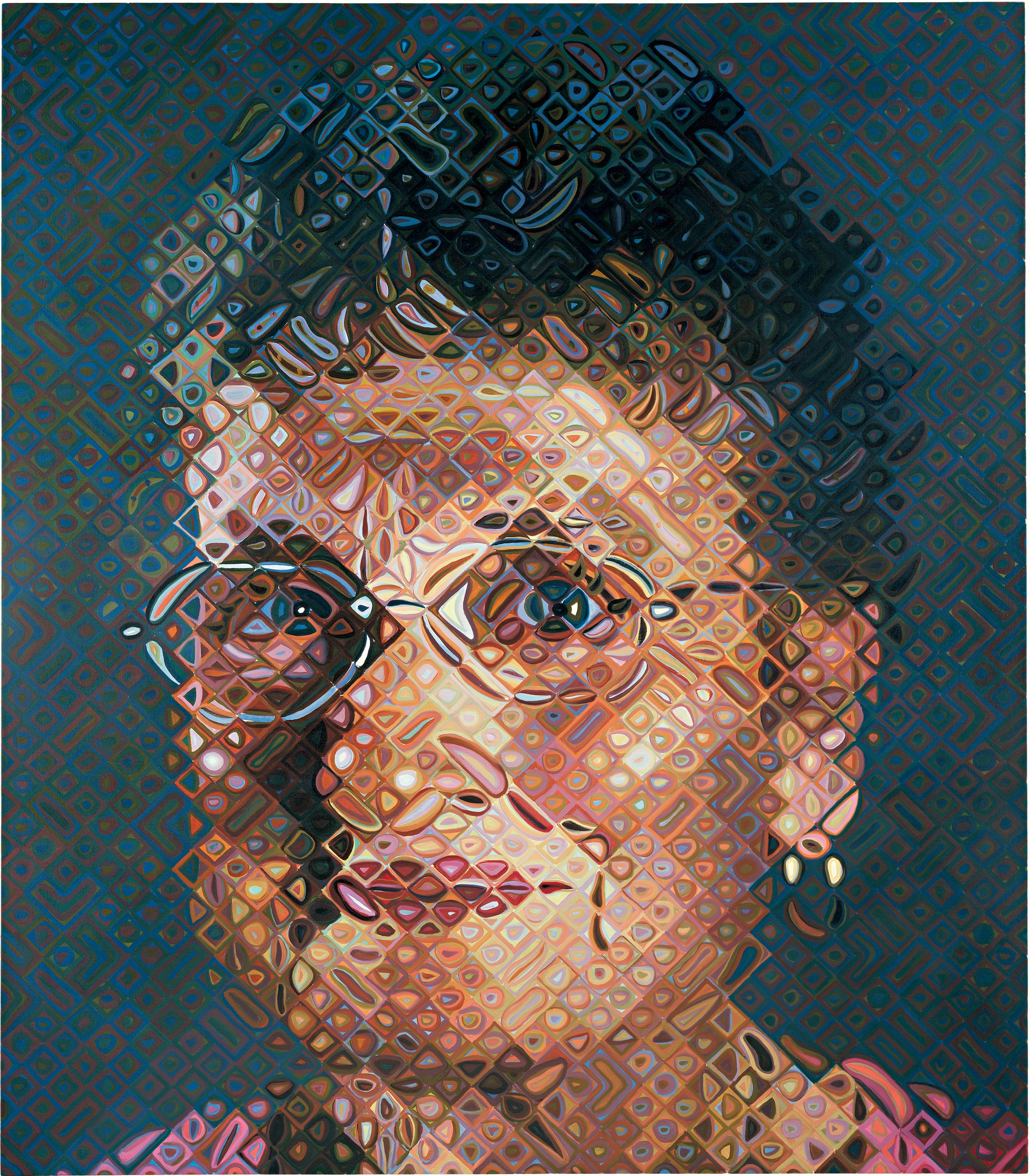 Chuck Close Pace Gallery