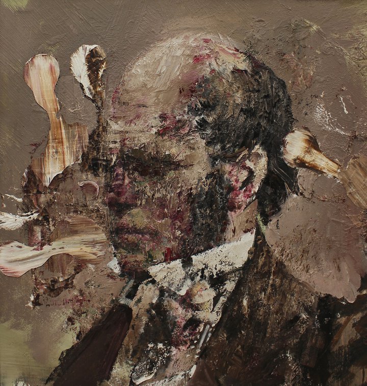 Adrian Ghenie — Charles Darwin as a Young Man