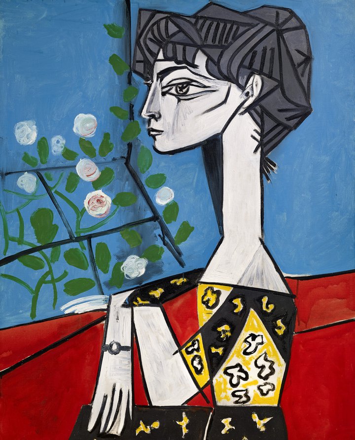 Pablo Picasso — Jacqueline with Flowers / Jacqueline aux Fleurs