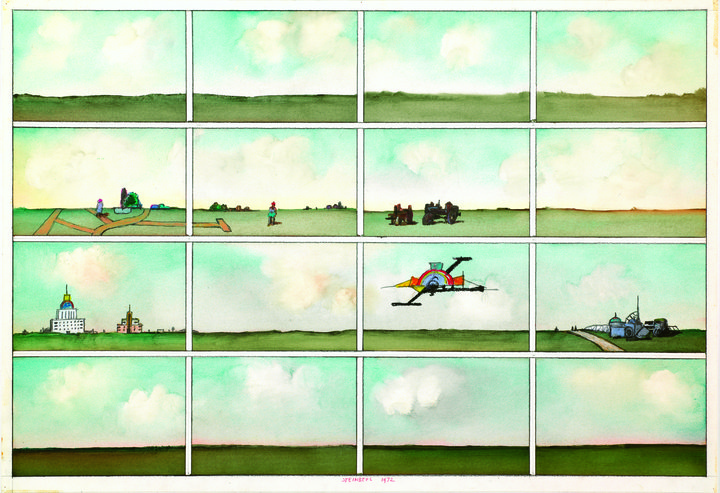 Saul Steinberg — Sixteen Landscapes