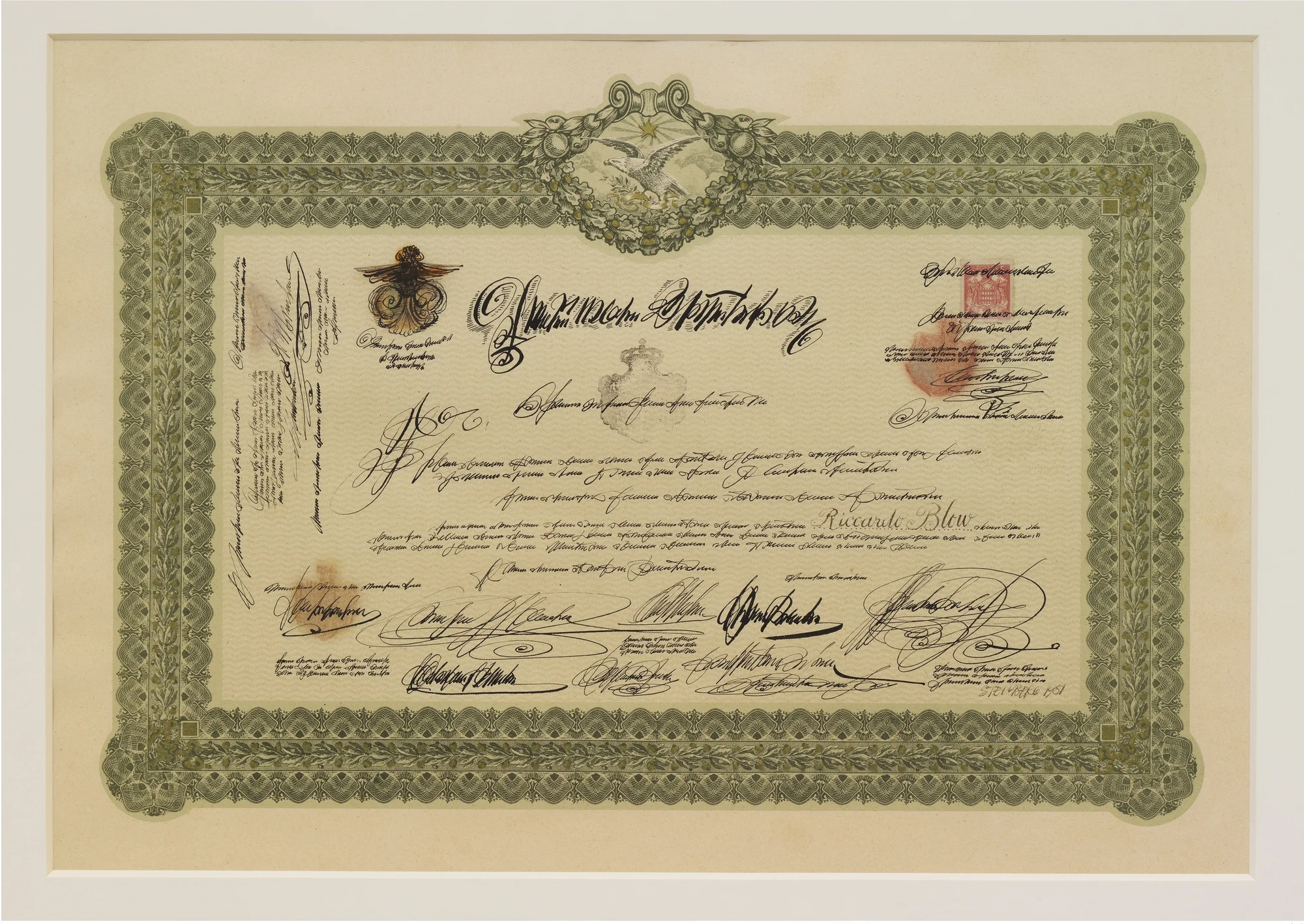 Diploma by Saul Steinberg