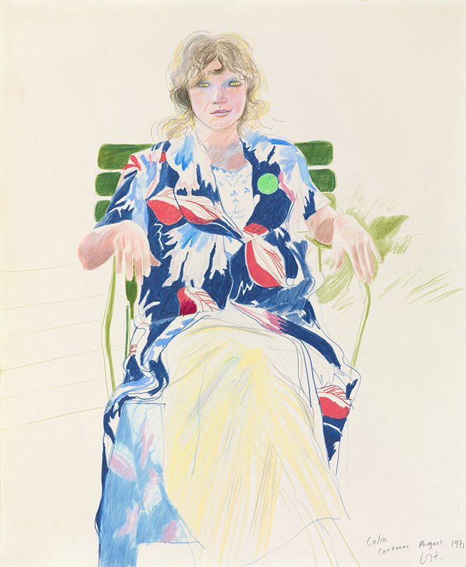 David Hockney Pace Gallery pic