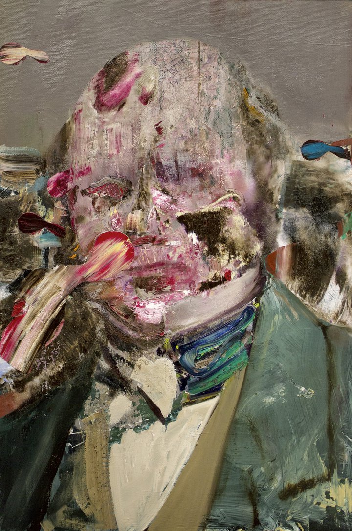 Adrian Ghenie — Charles Darwin as a young man