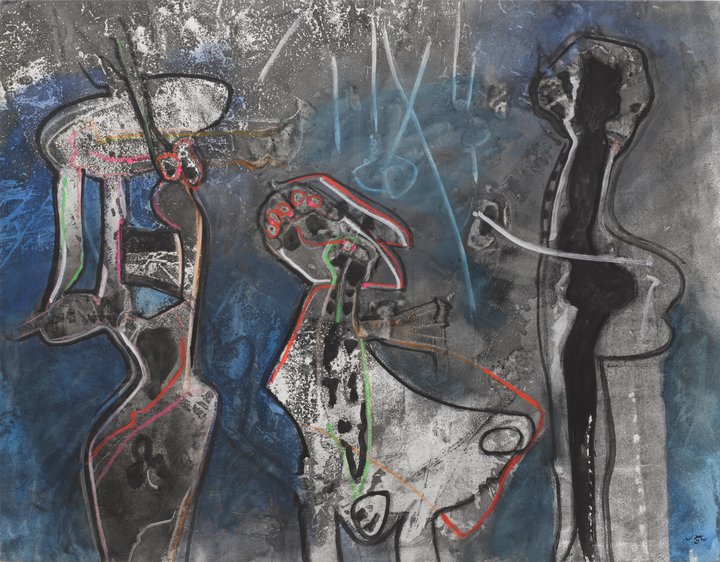 Roberto Matta — Trois Invisibles