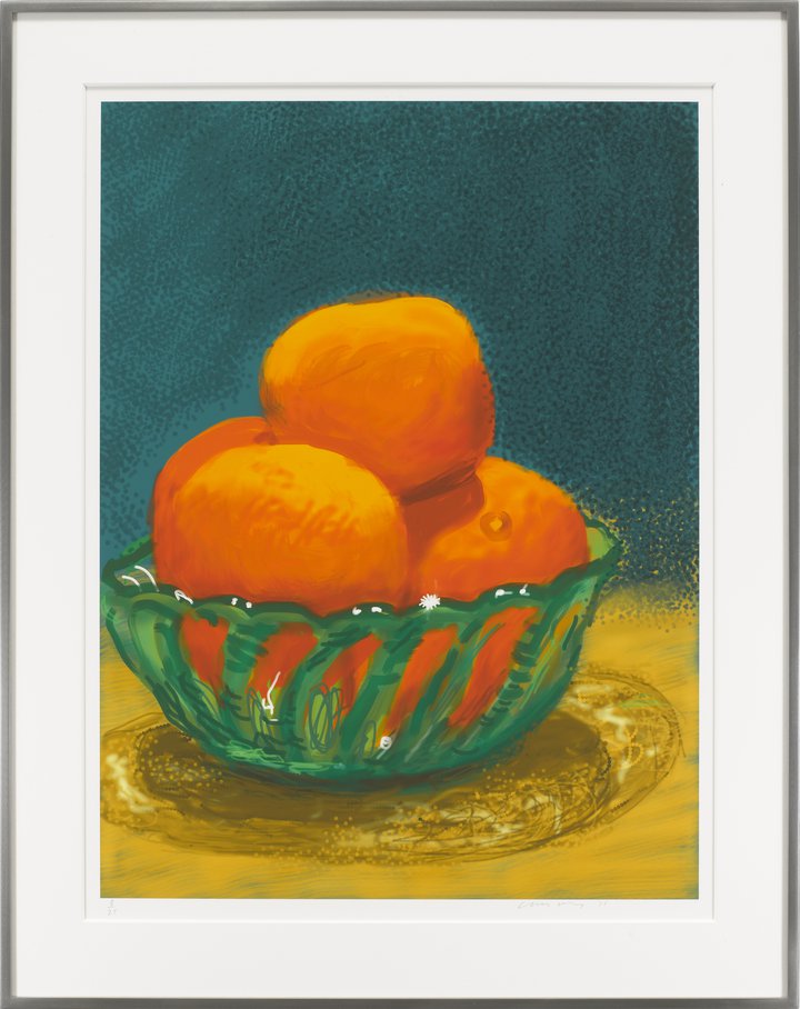 David Hockney — Oranges