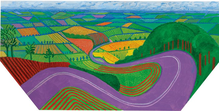 David Hockney — Garrowby Hill