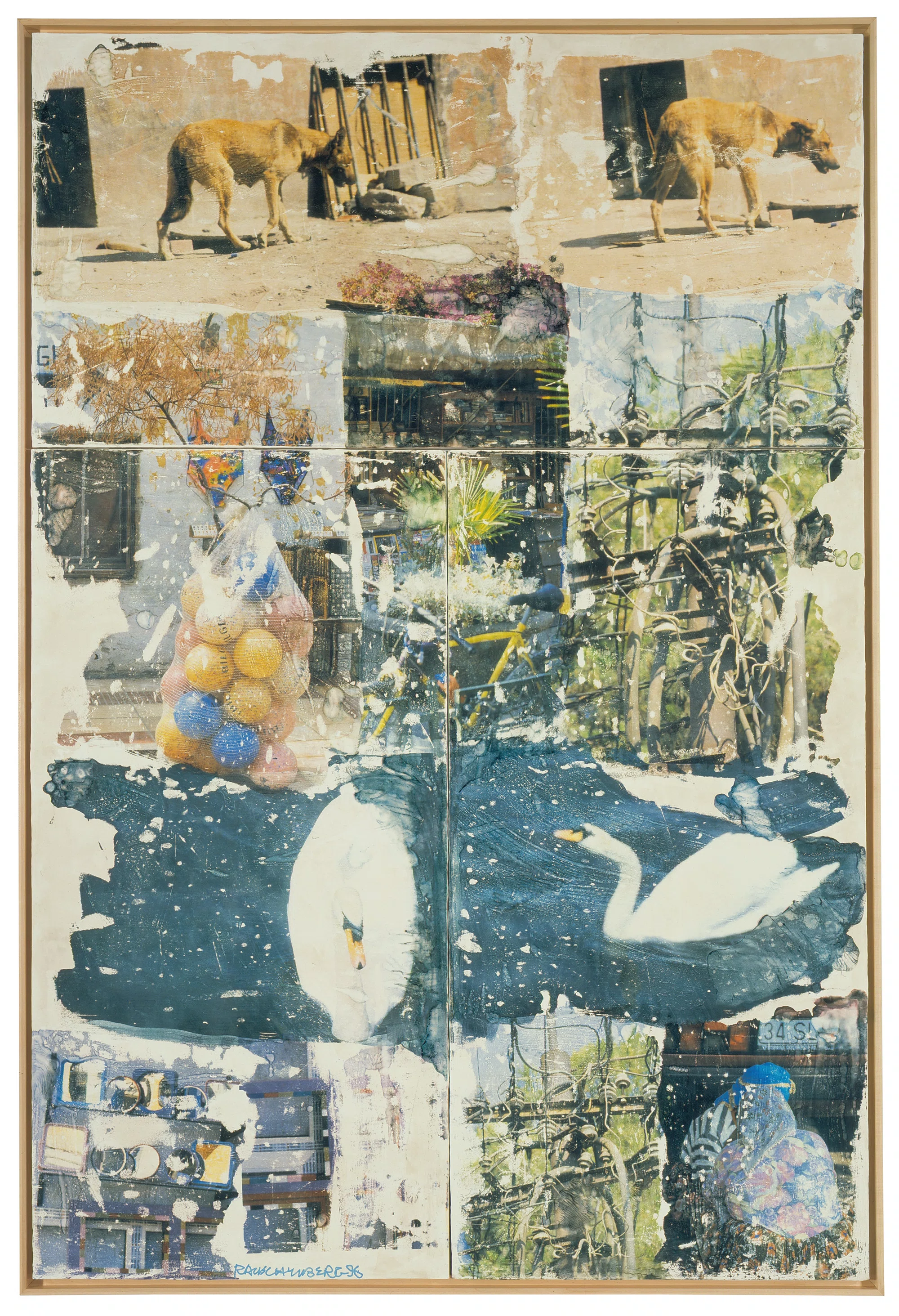 Lot - Josh Smith, (b. 1976), Turtle, 2019, Oil on panel, 48 H x 36 W