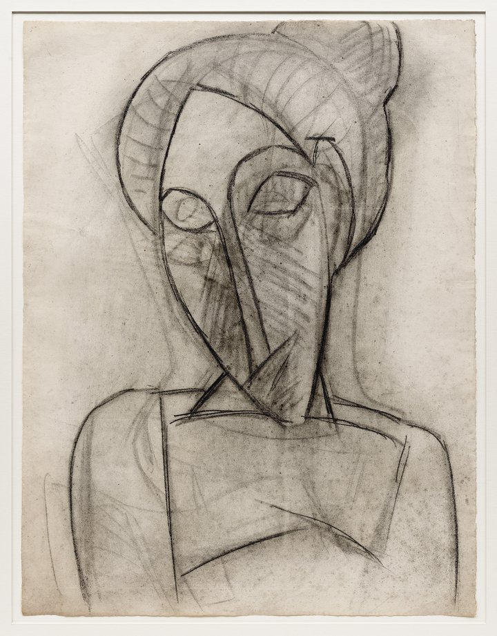 Pablo Picasso — Head and Shoulders of a Woman