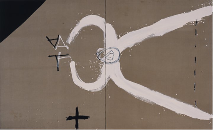 Antoni Tàpies — Tenalles blanques