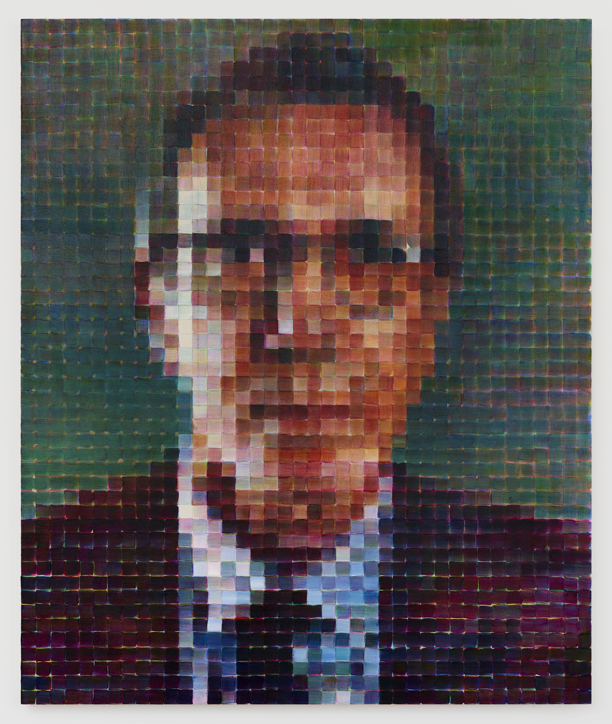 Chuck Close Pace Gallery photo