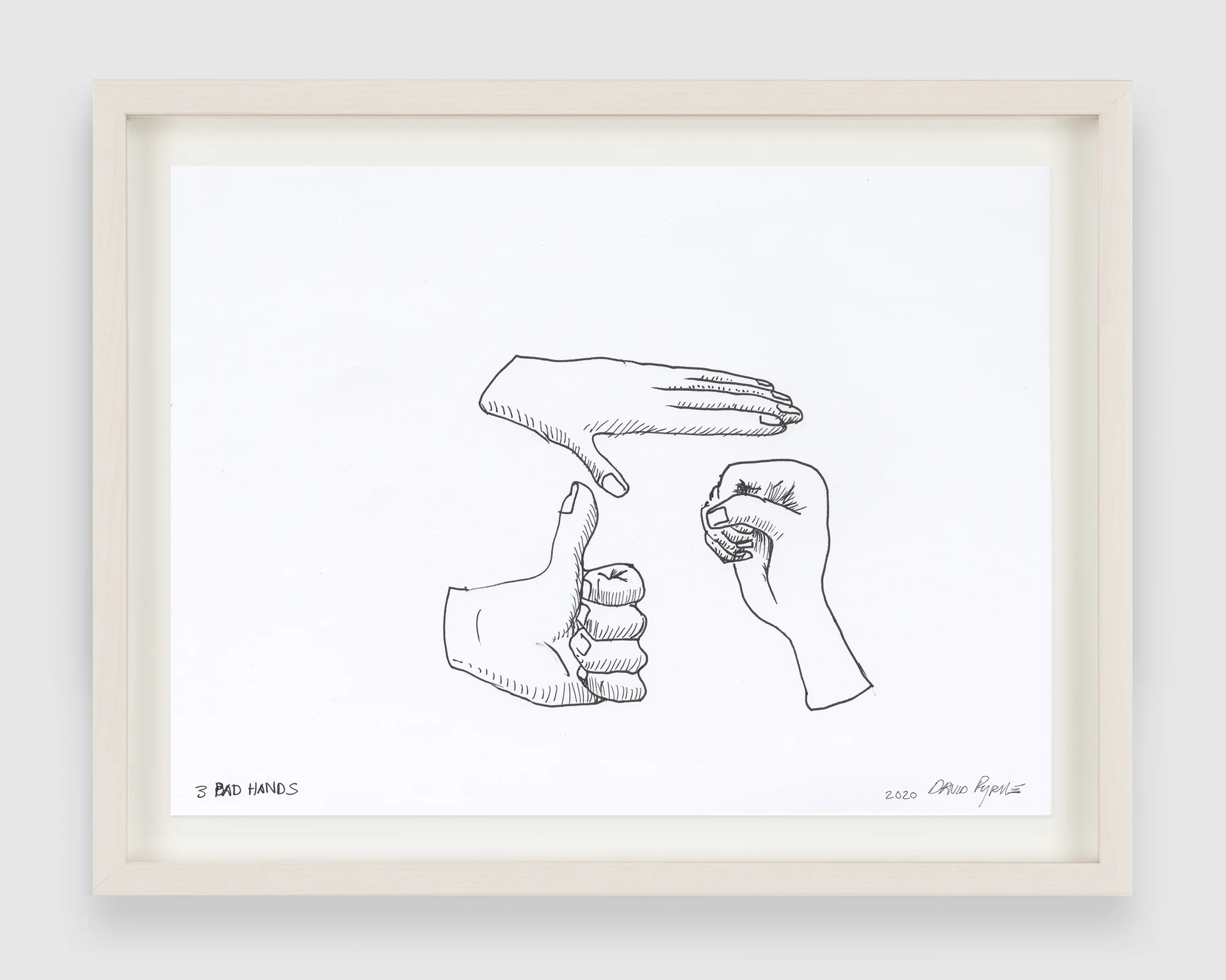 3 Bad Hands by David Byrne