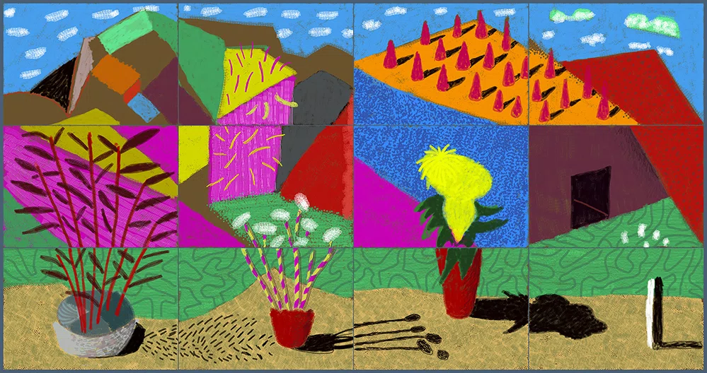 David Hockney: 20 Flowers and Some Bigger Pictures | Pace Gallery