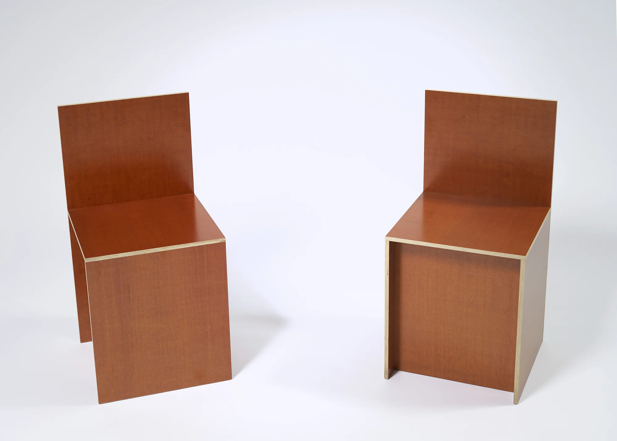 Chairs, no. 84 & no. 85 by Donald Judd