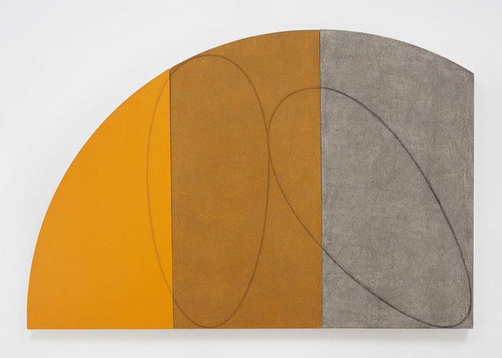 Robert Mangold — Curved Plane/Figure VIII, Study