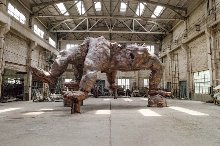 Zhang Huan — Hermitage Buddha