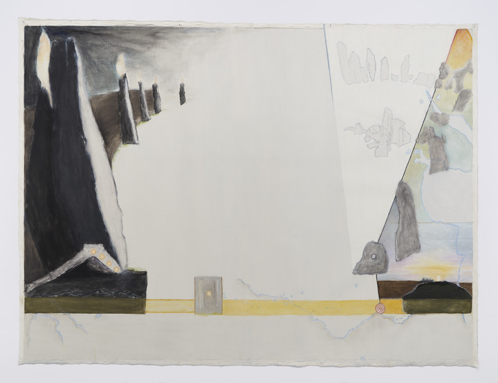 Jo Baer — Dawn (Lines and Destinations)