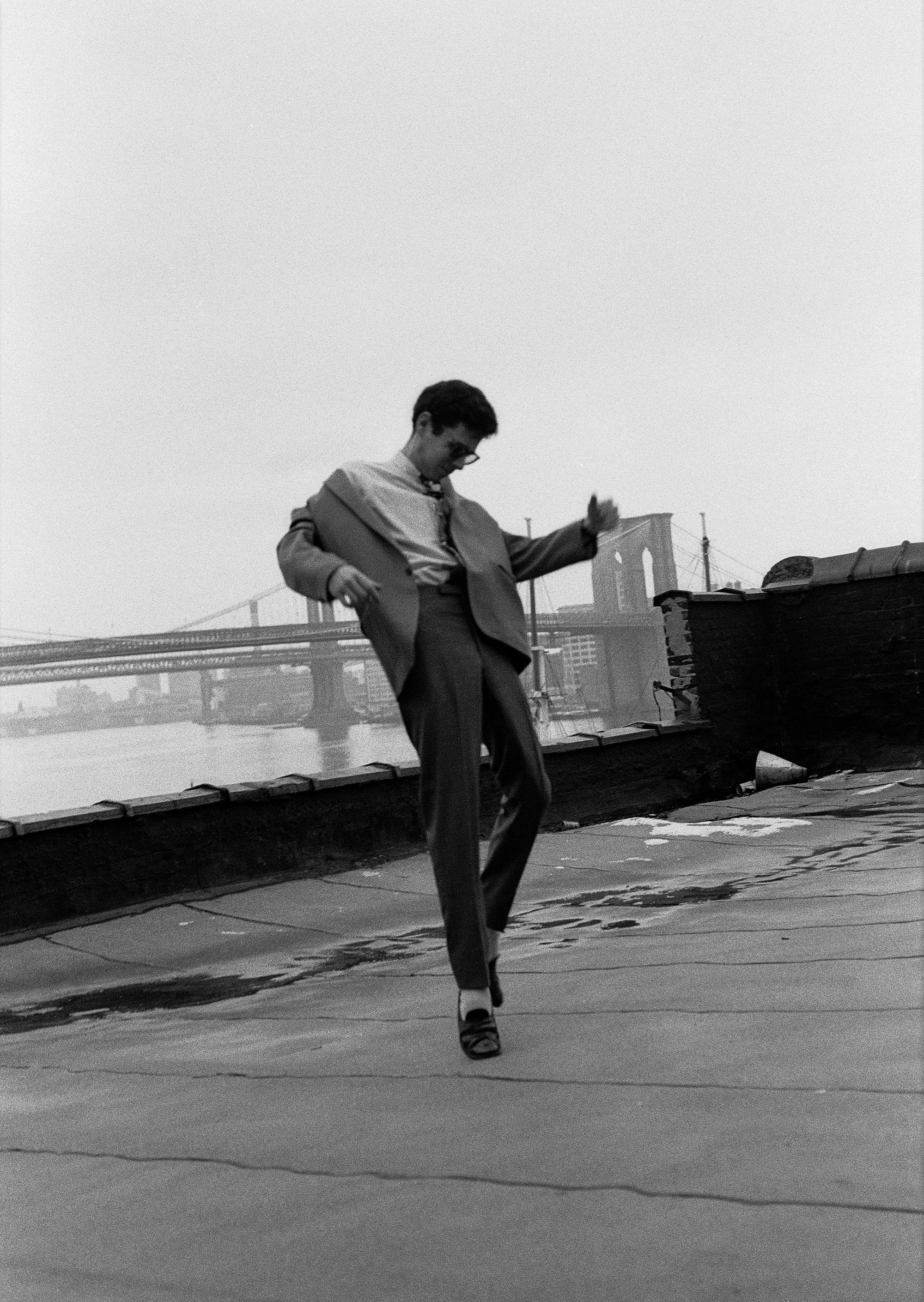 Untitled (Men in the Cities) by Robert Longo