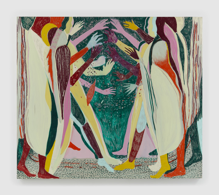 Jules de Balincourt — Face Off and Hand Off