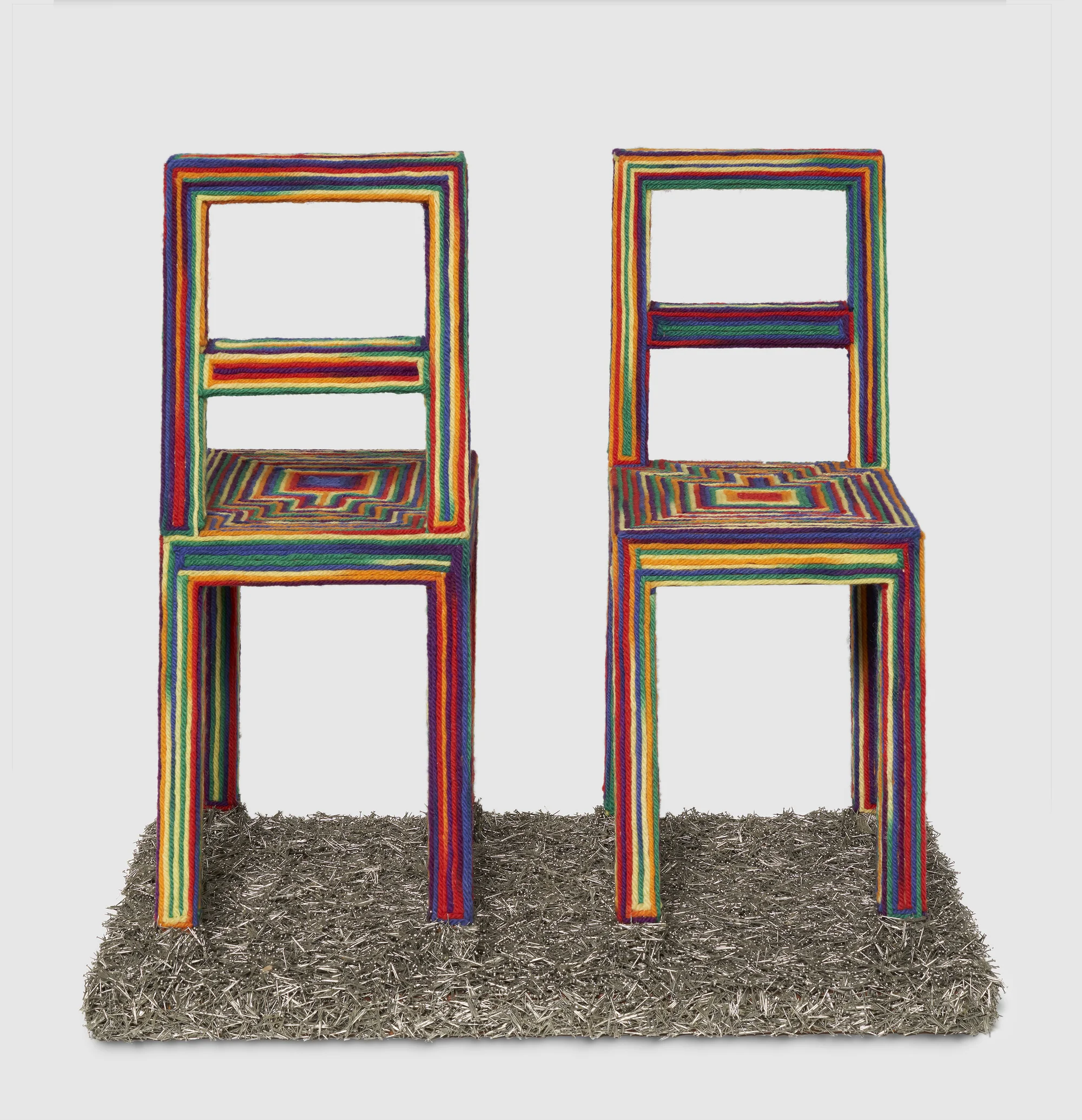 Two Chairs by Lucas Samaras
