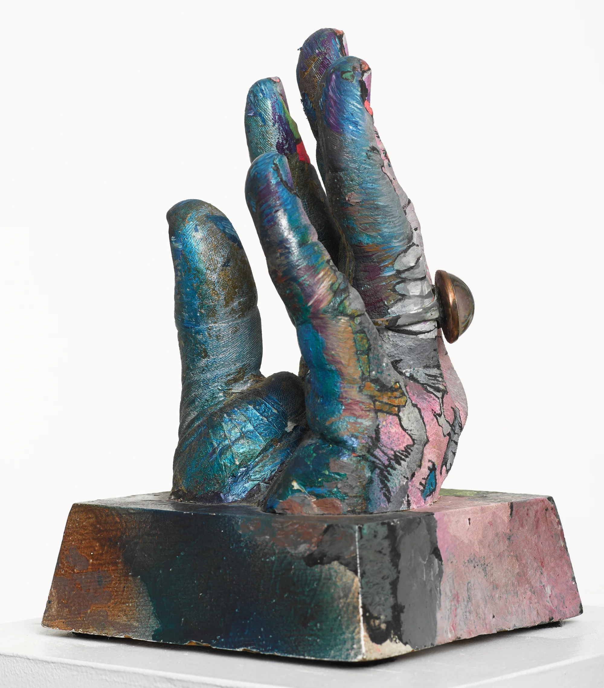 Untitled (Hand with Ring) (from the series "Technological Reliquaries") by Paul Thek