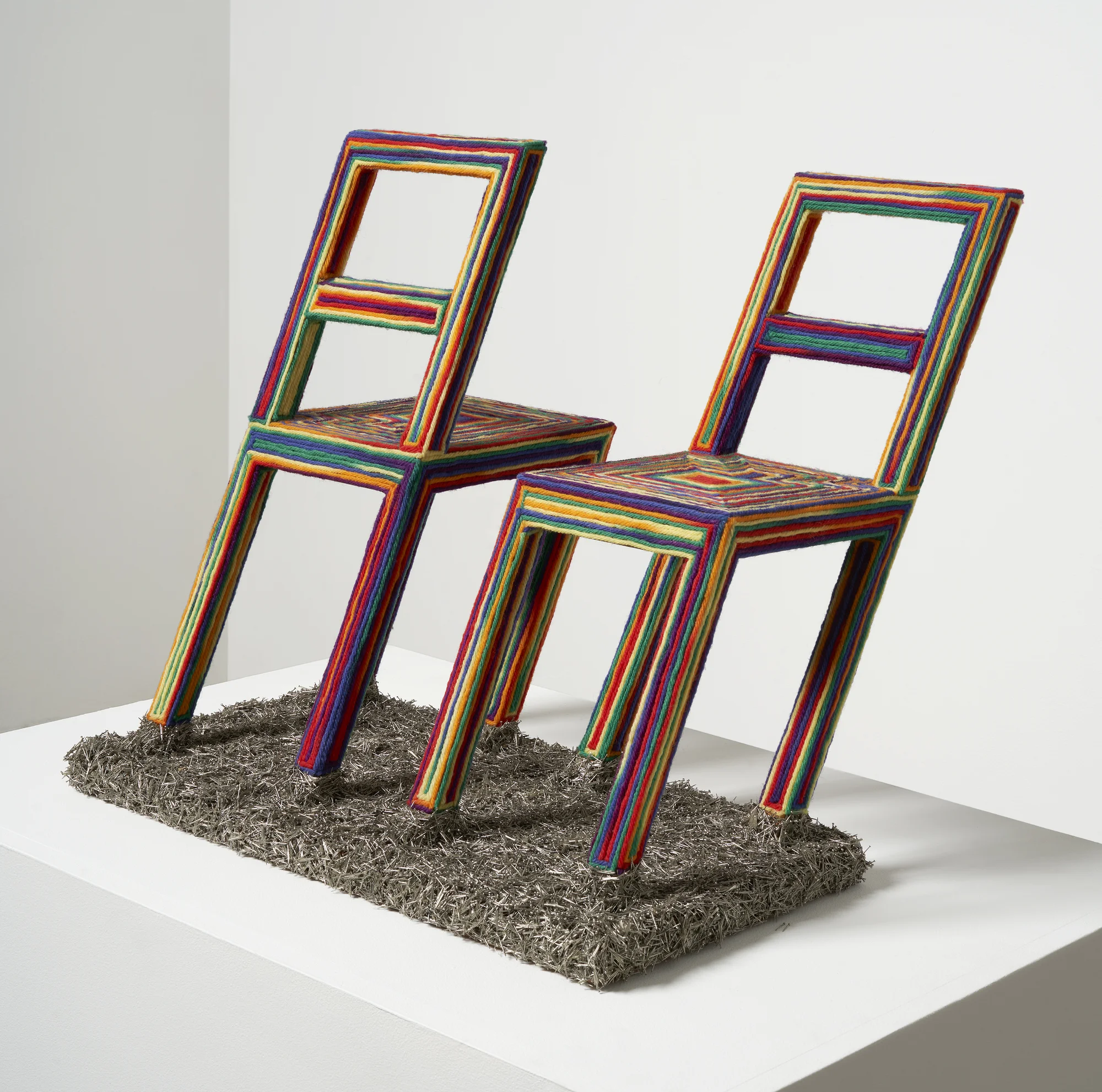 Two Chairs by Lucas Samaras