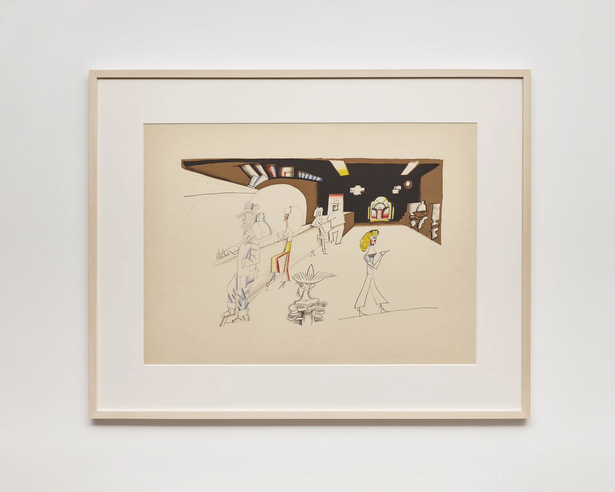 Nebraska by Saul Steinberg