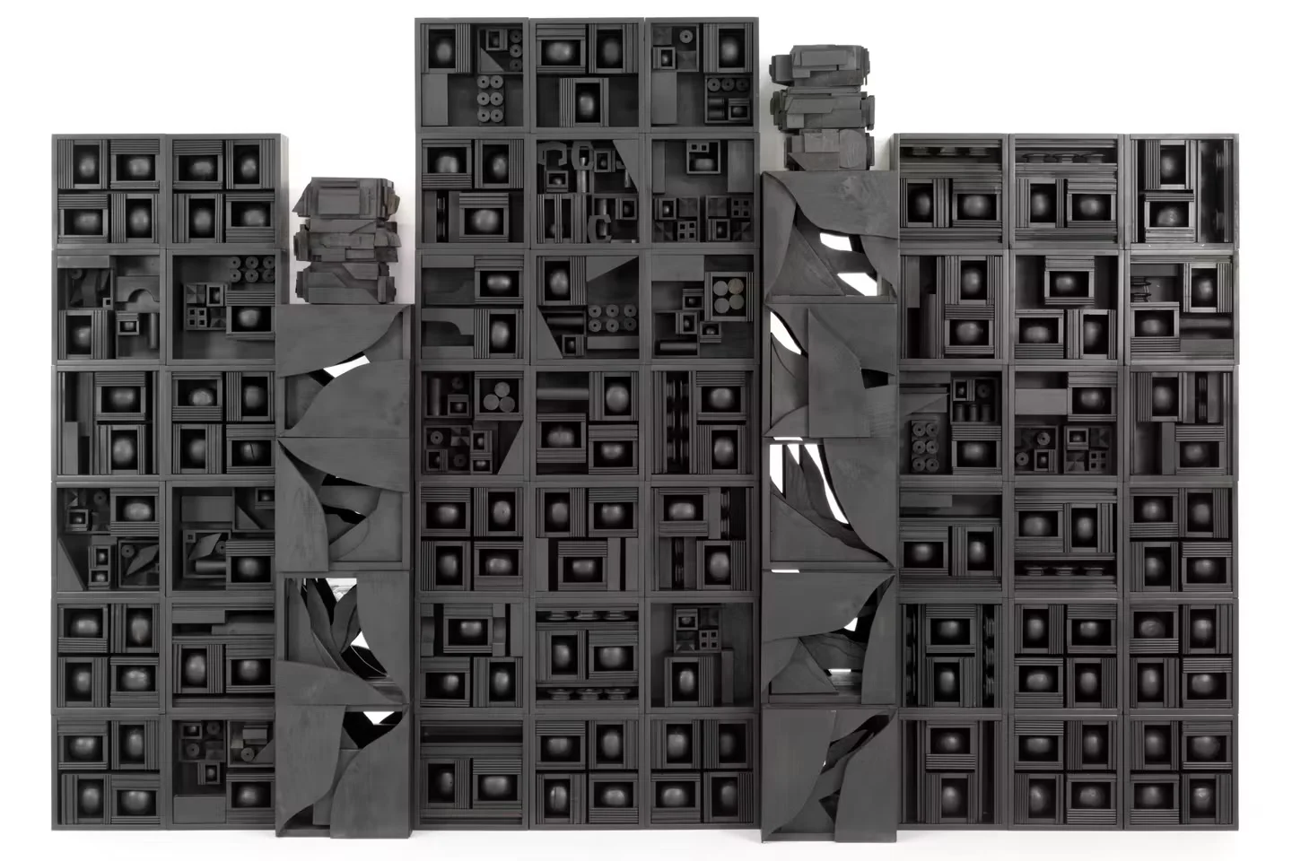 Rain Forest Wall by Louise Nevelson