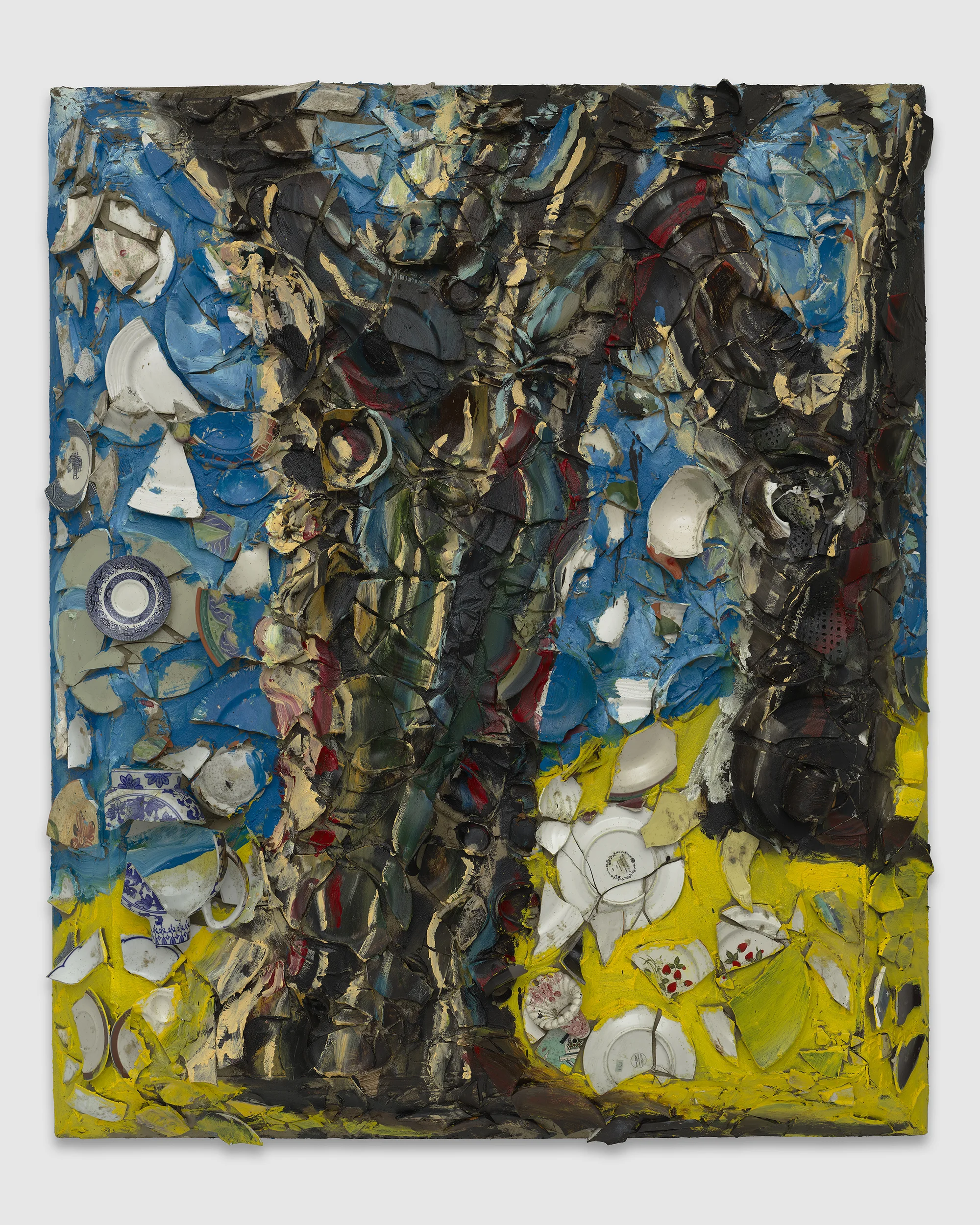 Trees of Home (for Peter Beard) 2 by Julian Schnabel