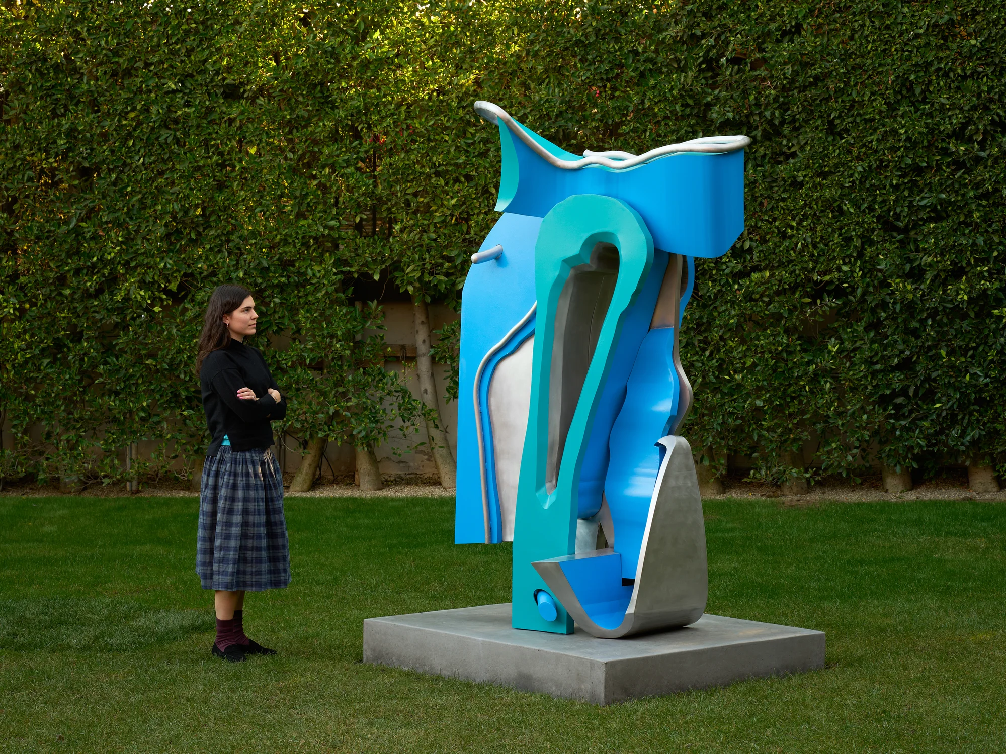 Installation view of Big Sister by Arlene Shechet