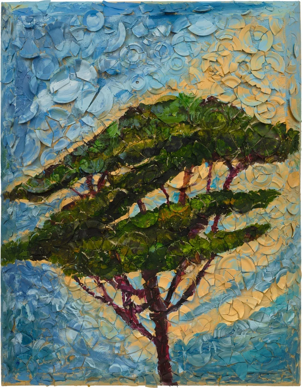 Portrait of Italy Through Its Trees V by Julian Schnabel