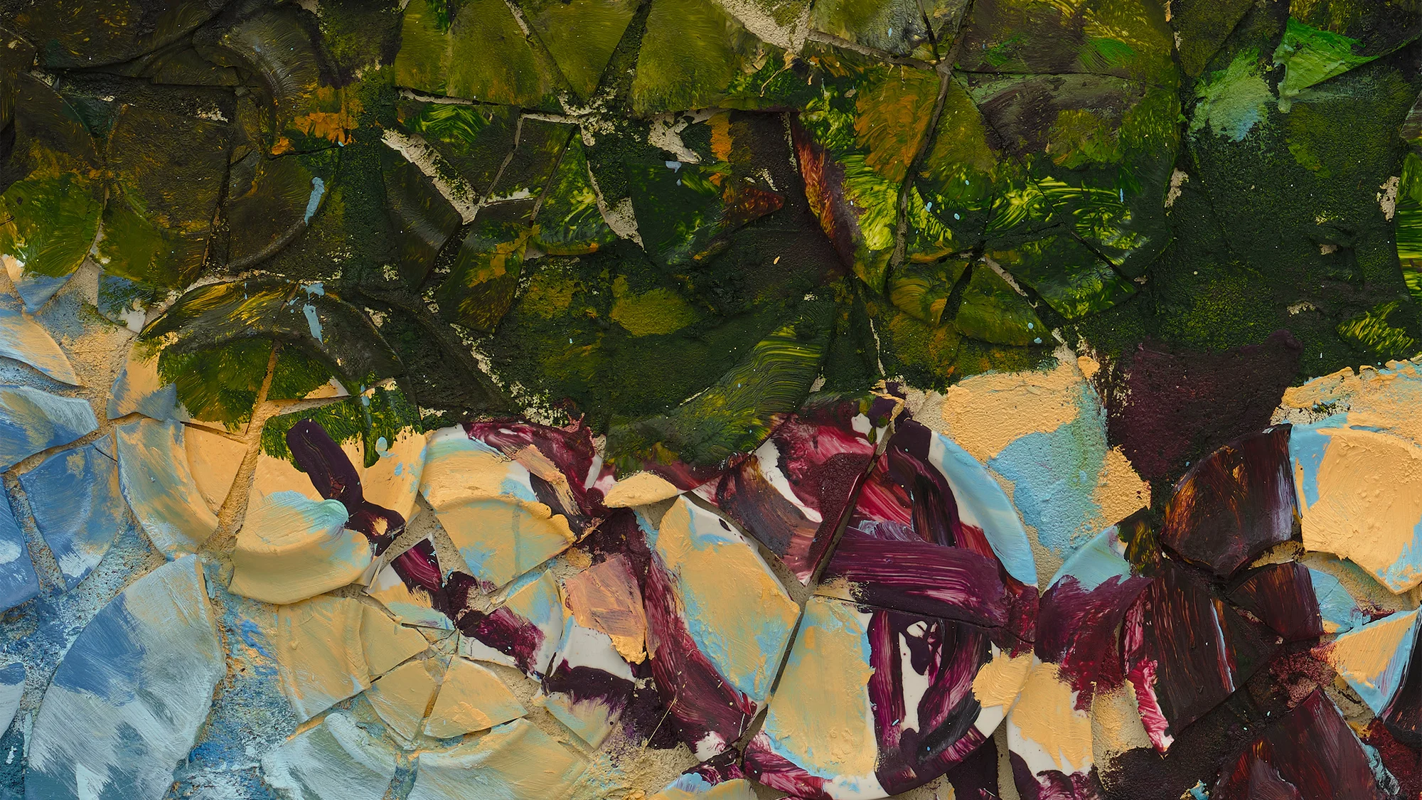 Portrait of Italy Through Its Trees V by Julian Schnabel