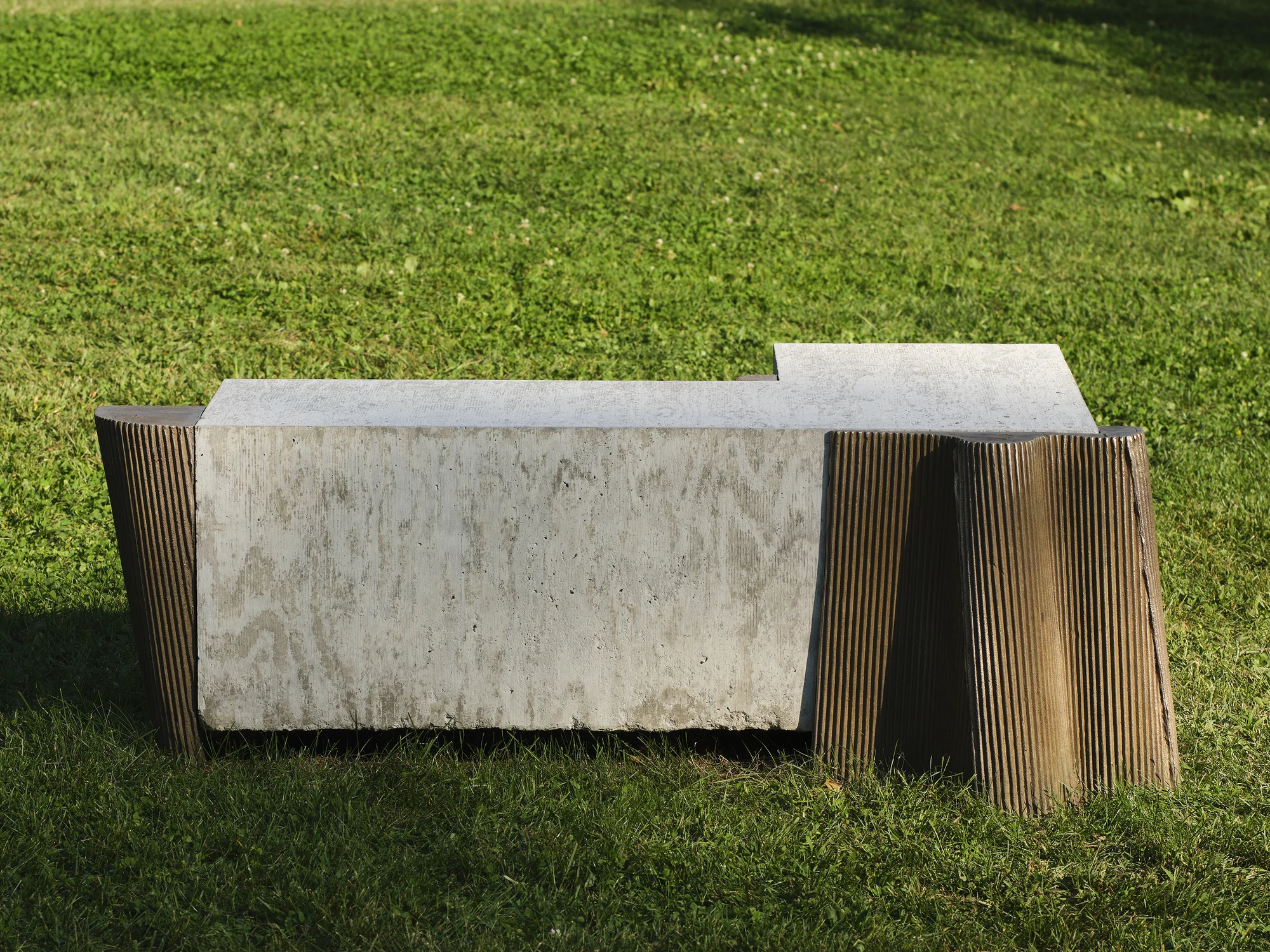 Pleat Seat (L) by Arlene Shechet
