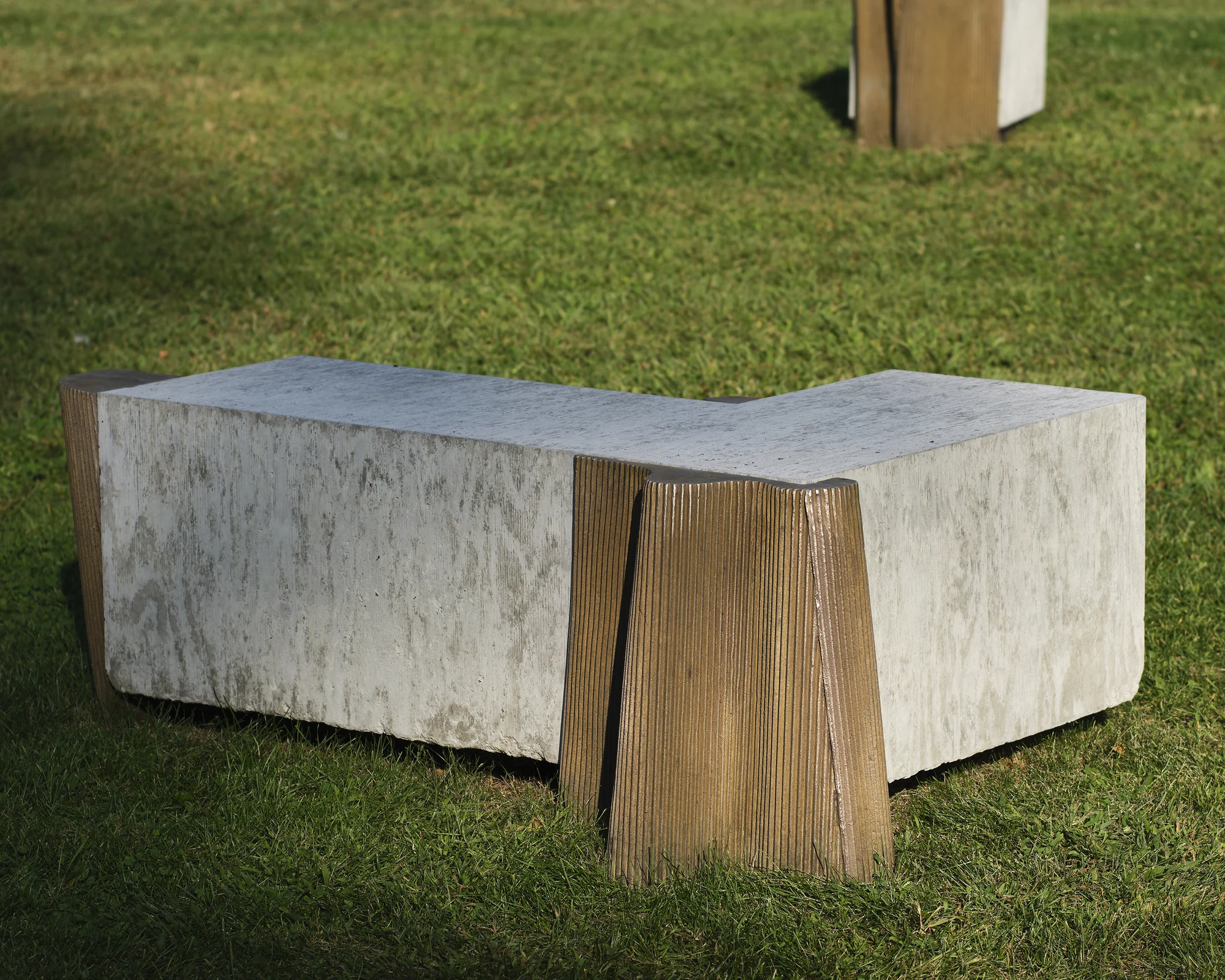 Pleat Seat (L) by Arlene Shechet