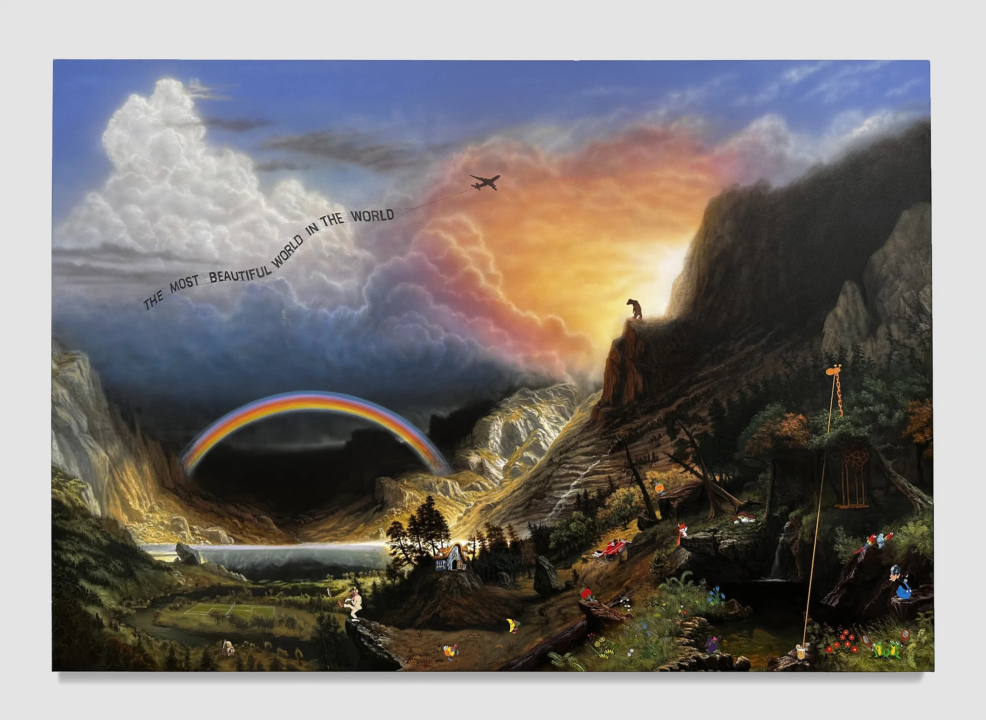 The Most Beautiful World in the World by Friedrich Kunath