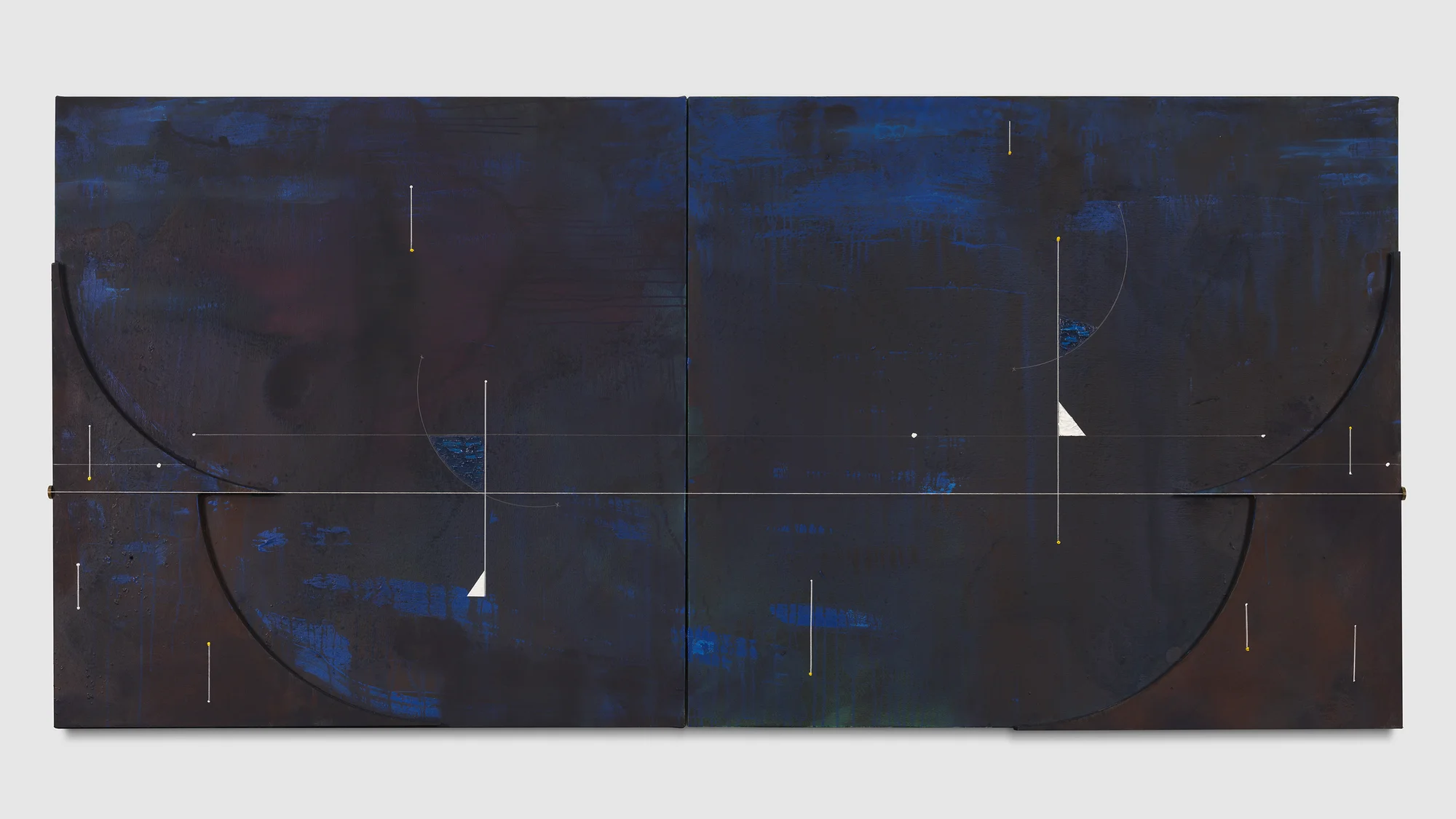 Interbeing Blue by Torkwase Dyson