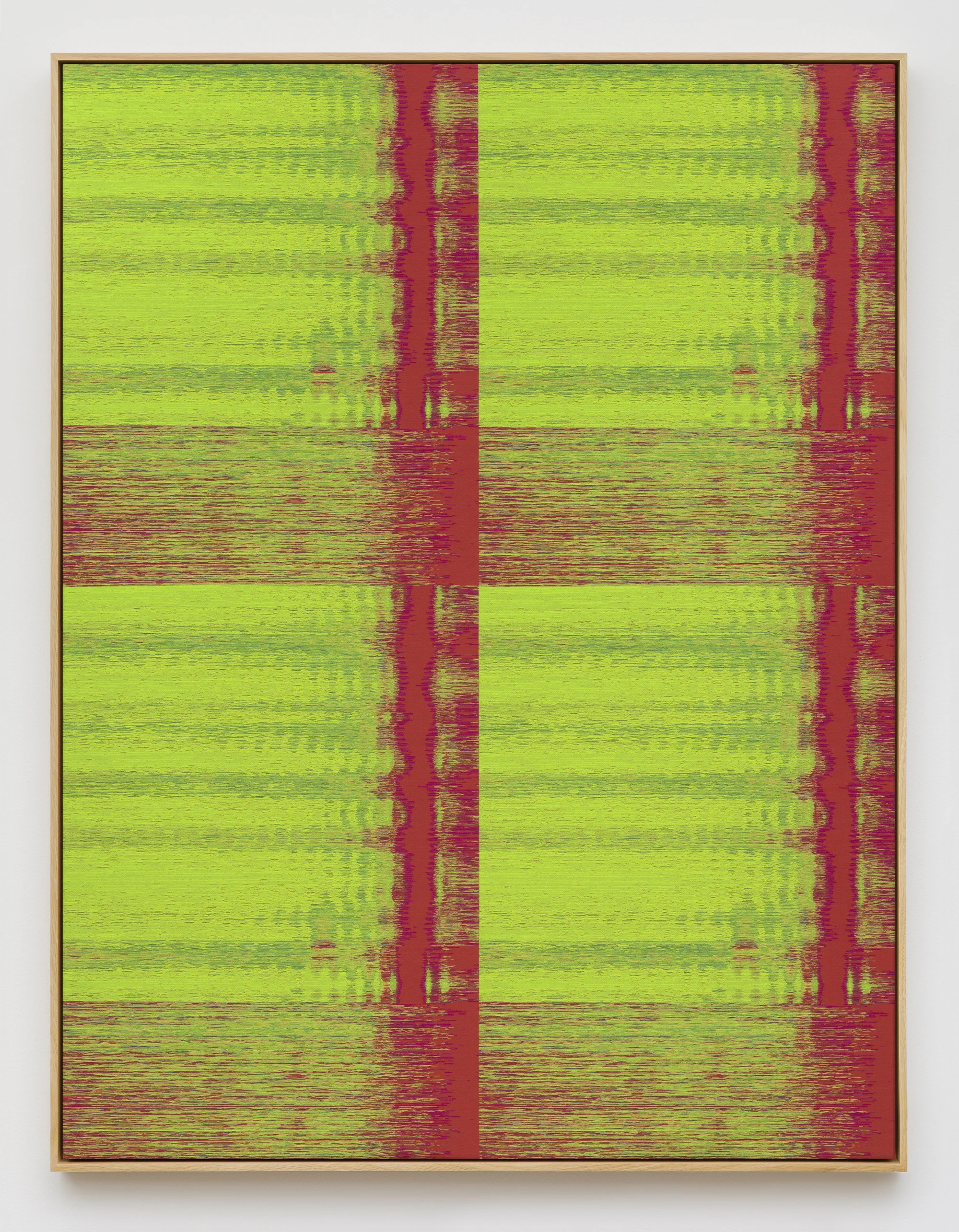 Negative Entropy (Sound Bath, Acid Green, Quad) by Mika Tajima